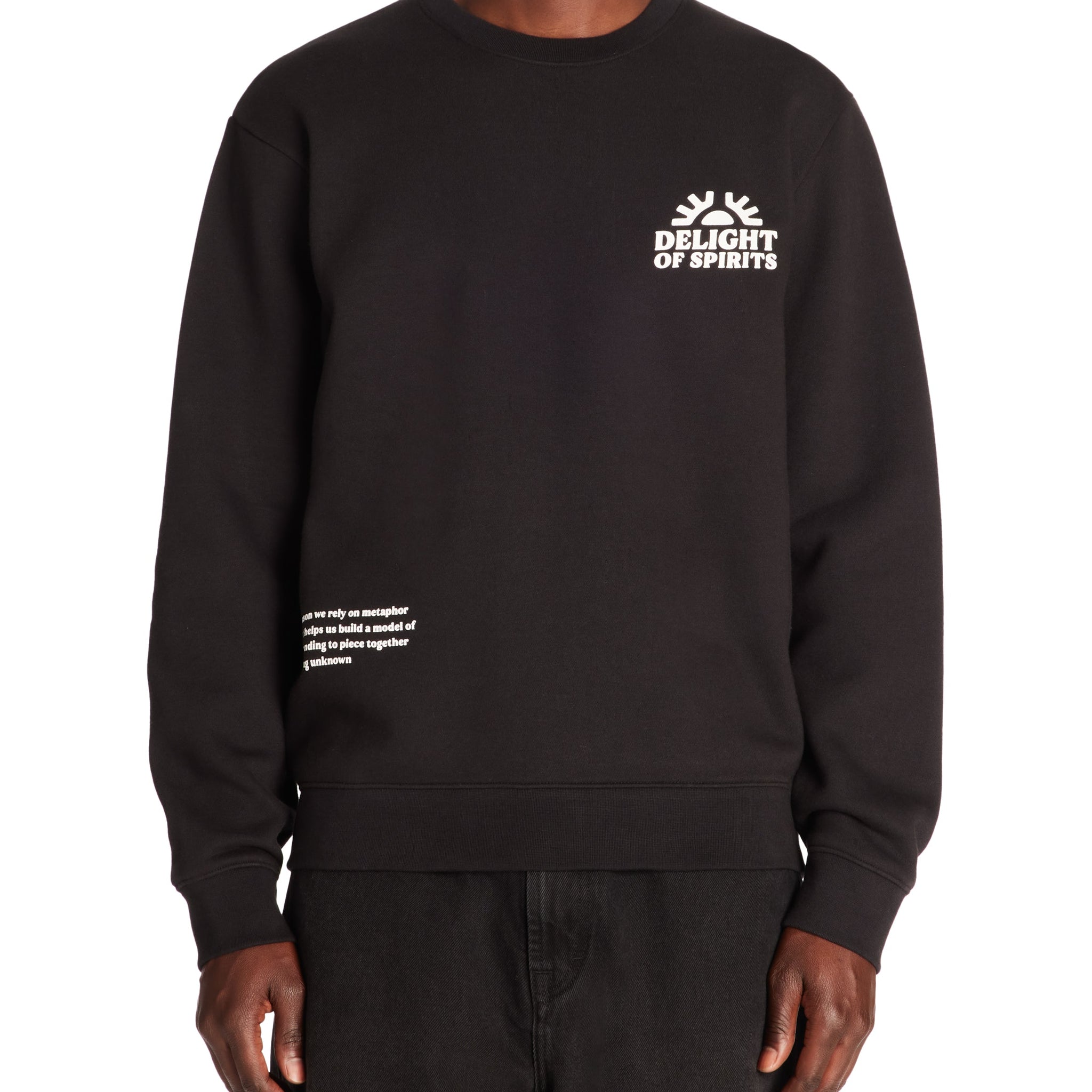 SWEATSHIRT COL ROND