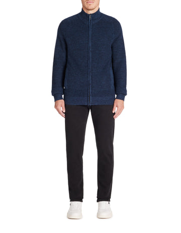 JESWEETZIP NAVY MEL CARDIGAN Celio