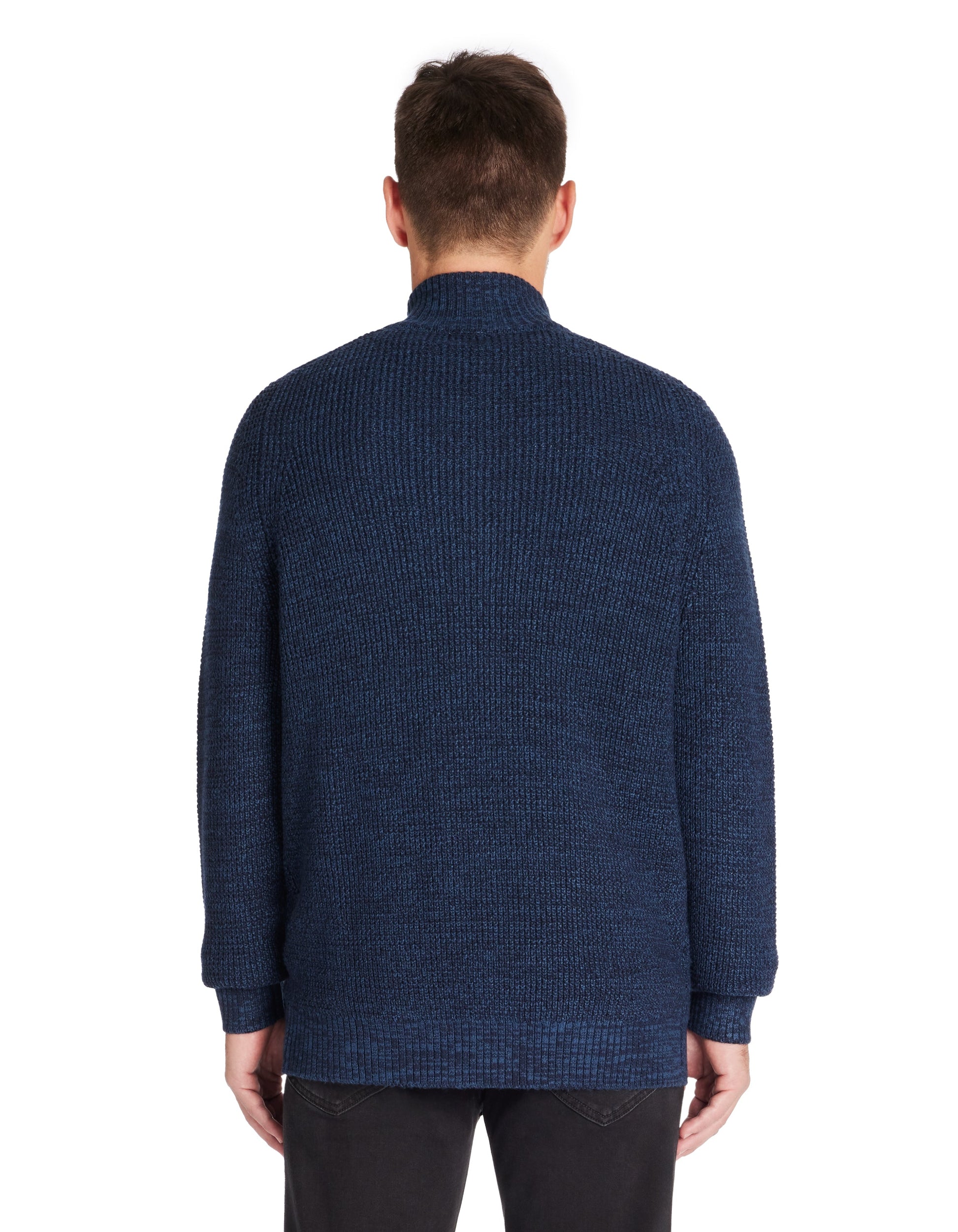 JESWEETZIP NAVY MEL CARDIGAN Celio