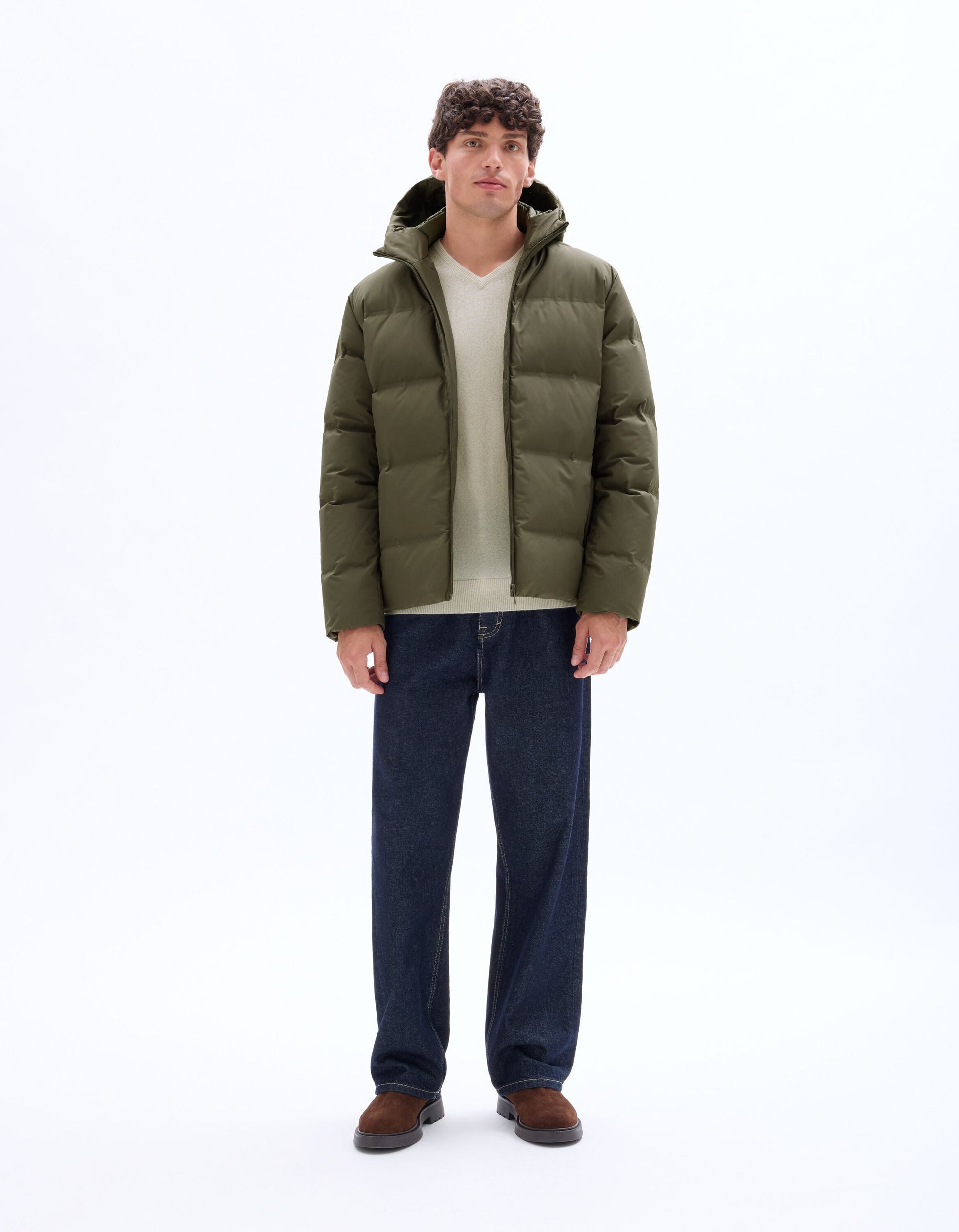 Juair Kaki Puffy Jacket Celio