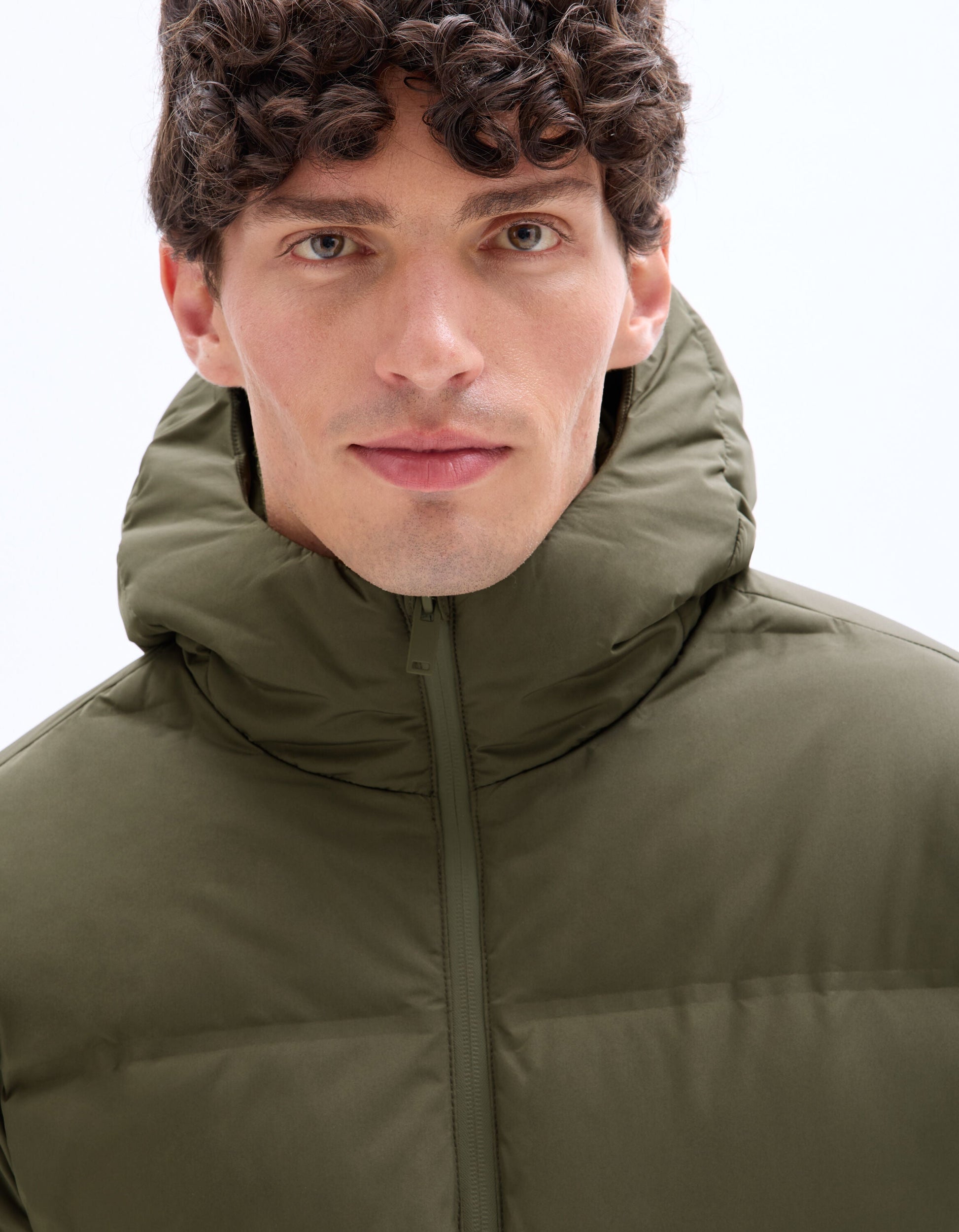 Juair Kaki Puffy Jacket Celio
