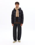 Juair Black Puffy Jacket Celio