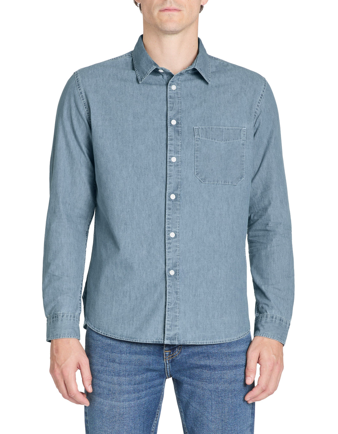 JAGUSTI BLUE LS SHIRT Celio