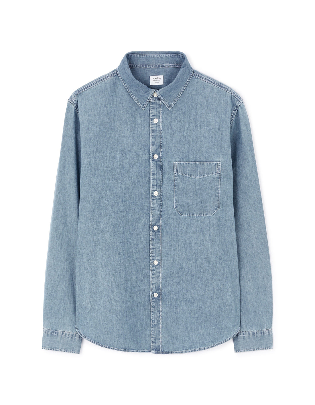 JAGUSTI BLUE LS SHIRT Celio