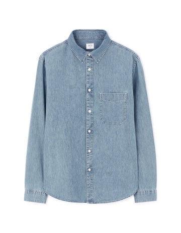 JAGUSTI BLUE LS SHIRT Celio