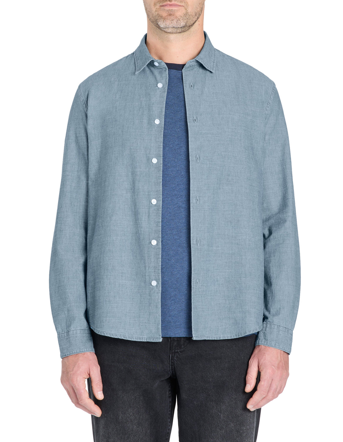 Chemise en chambray