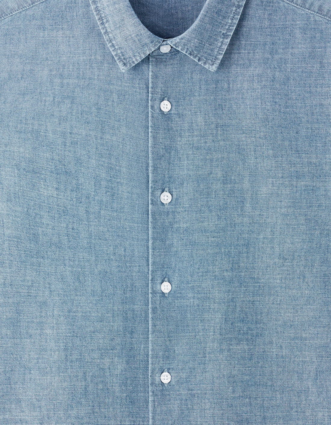 Chemise en chambray