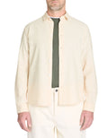Lachambray Beige Long Sleeves Shirt Celio
