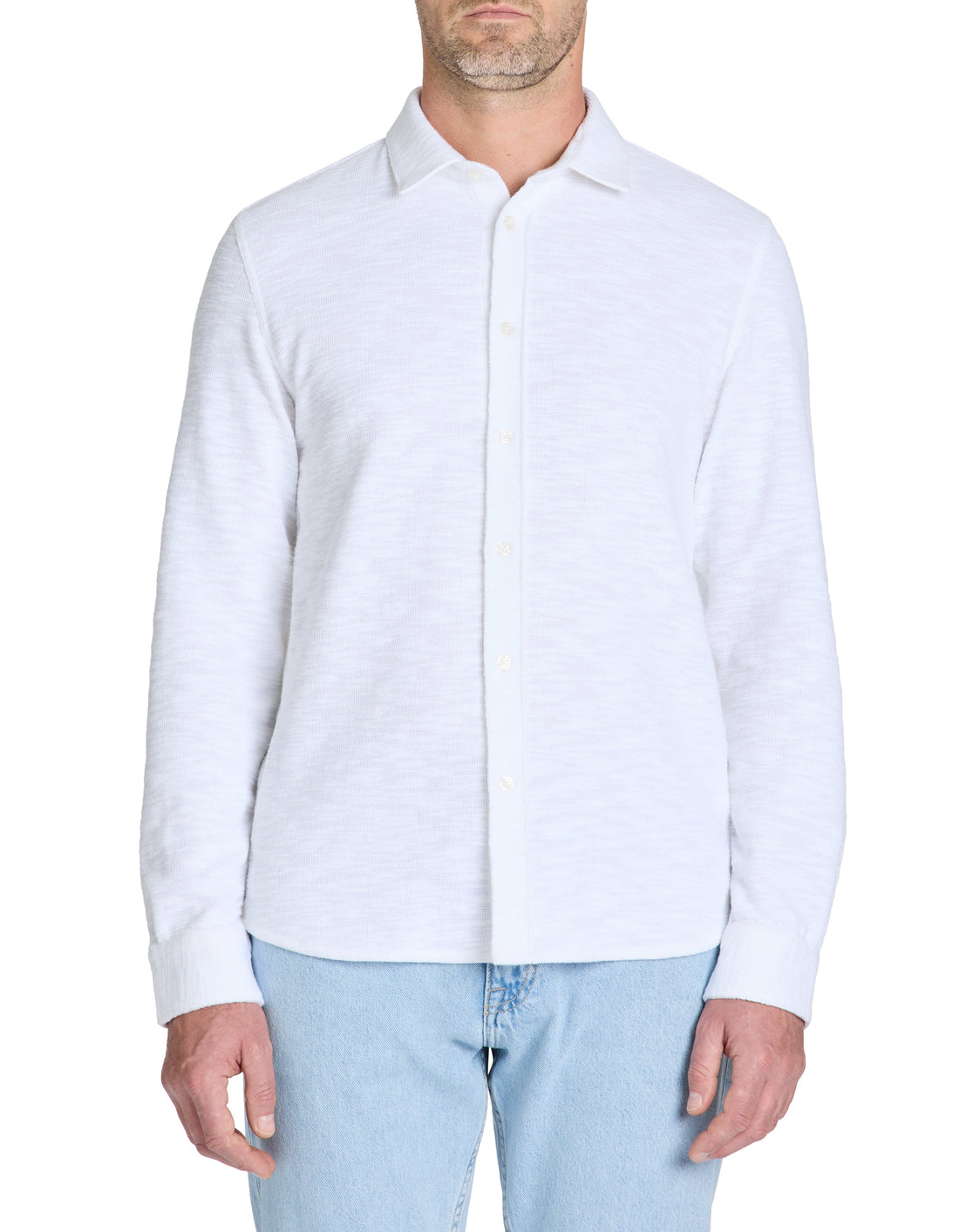 Laopen Optical White Long Sleeves Shirt Celio