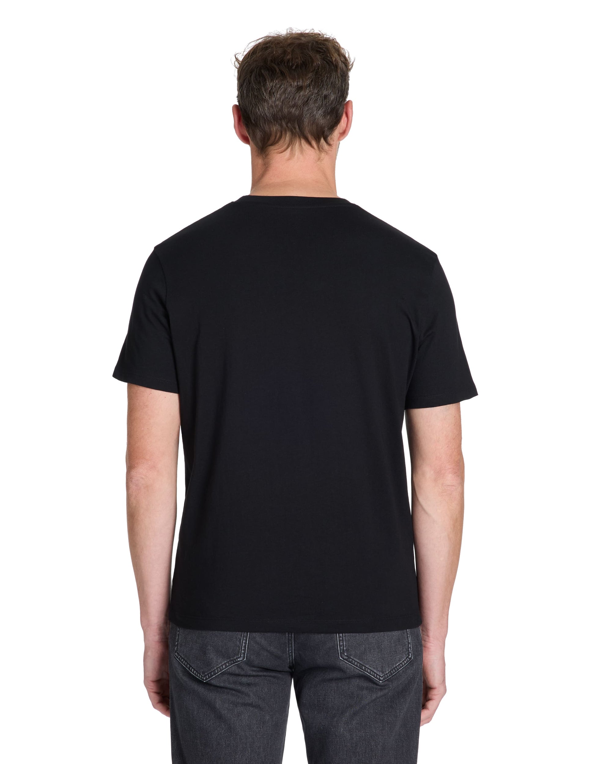 Lestate Black Short Sleeves Tshirt Celio