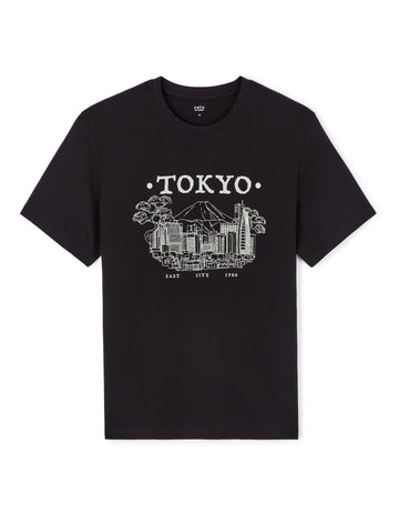 Lestate Black Short Sleeves Tshirt