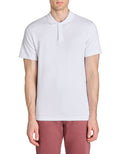 Lecrown Optical White Short Sleeves Polo Celio