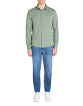 Lahem Vert Sauge Long Sleeves Shirt Celio