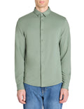 Lahem Vert Sauge Long Sleeves Shirt Celio