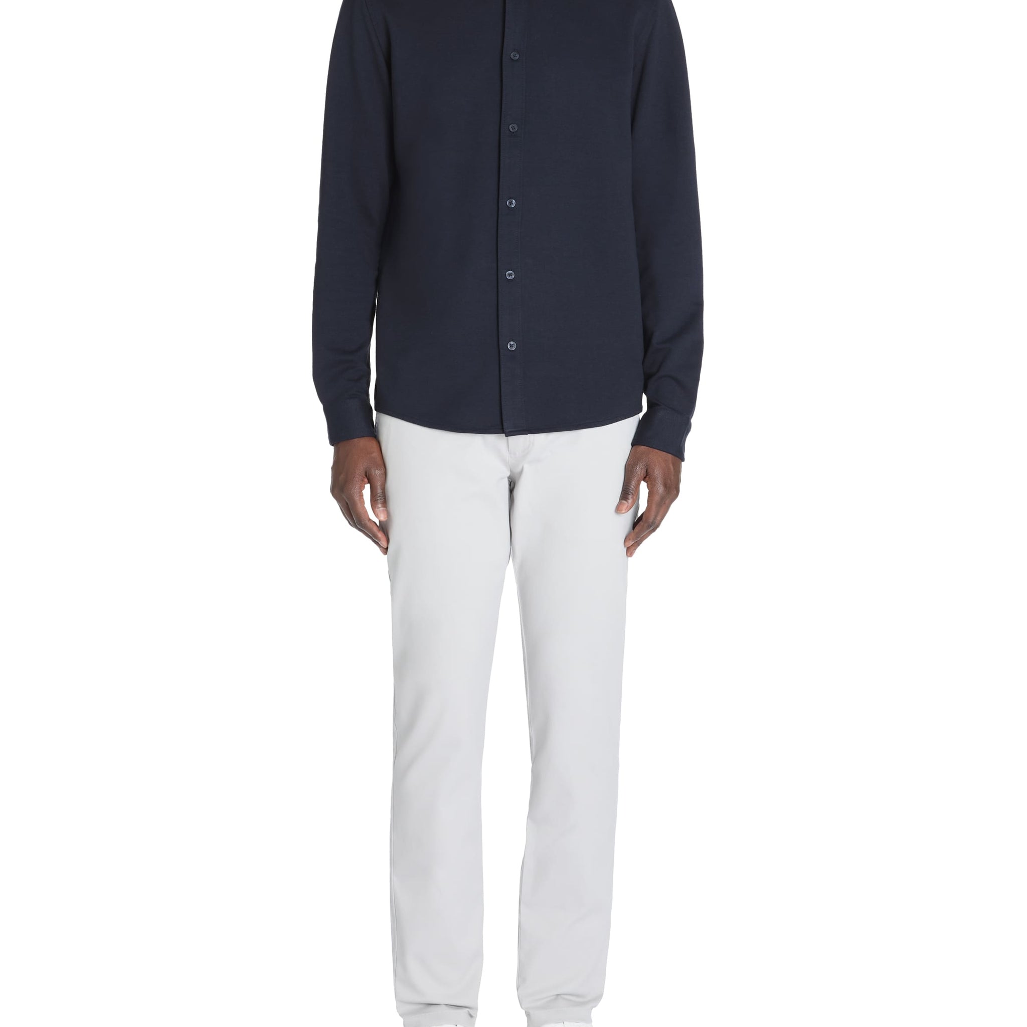 Lahem Navy Long Sleeves Shirt Celio