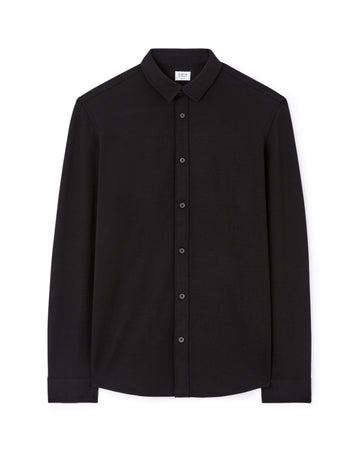 Lahem Black Long Sleeves Shirt