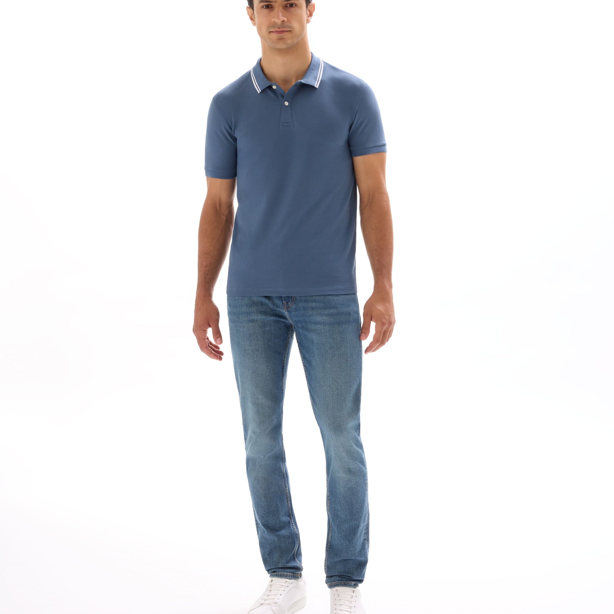 Leprime Deep Storm Short Sleeves Polo Celio