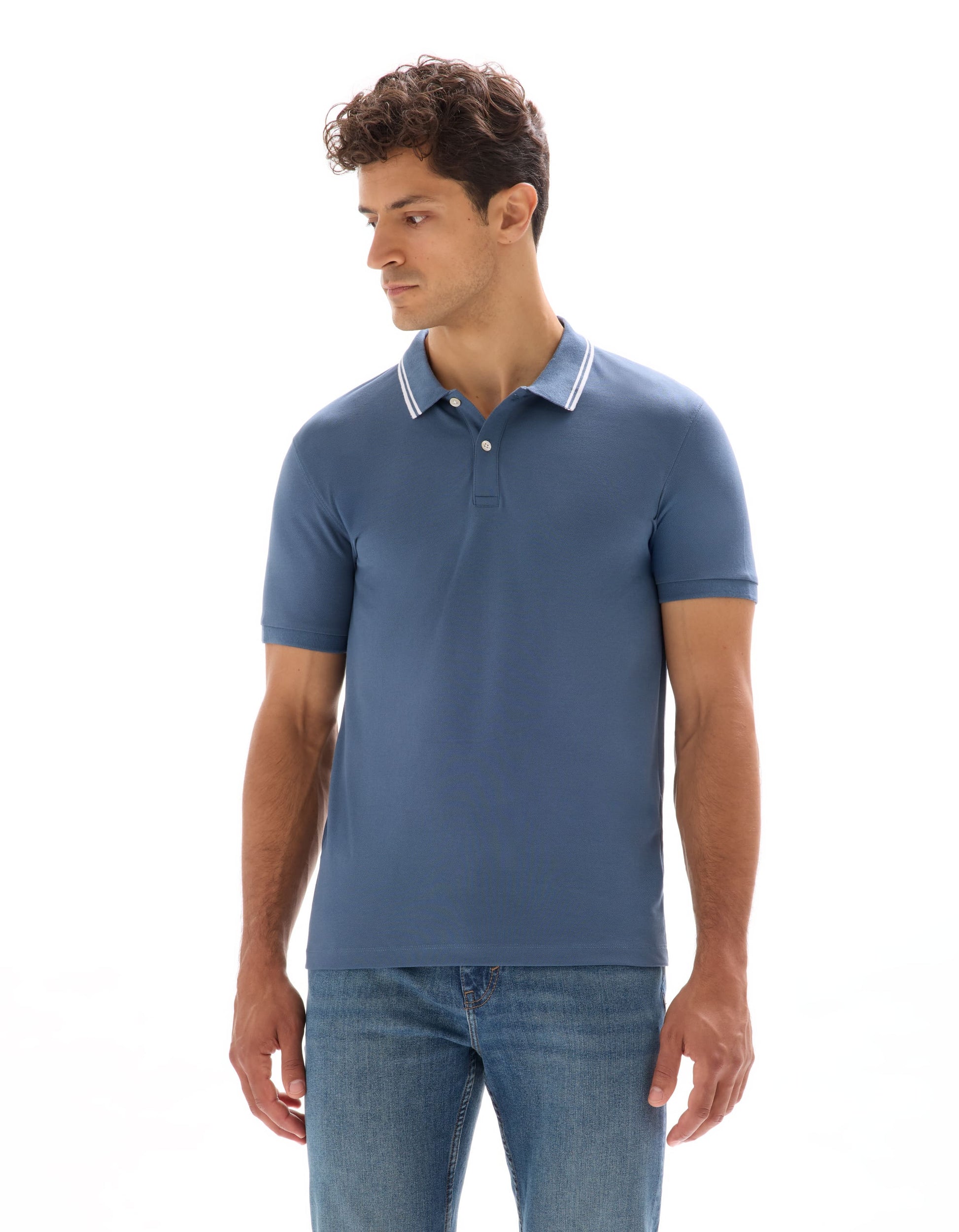 Leprime Deep Storm Short Sleeves Polo Celio