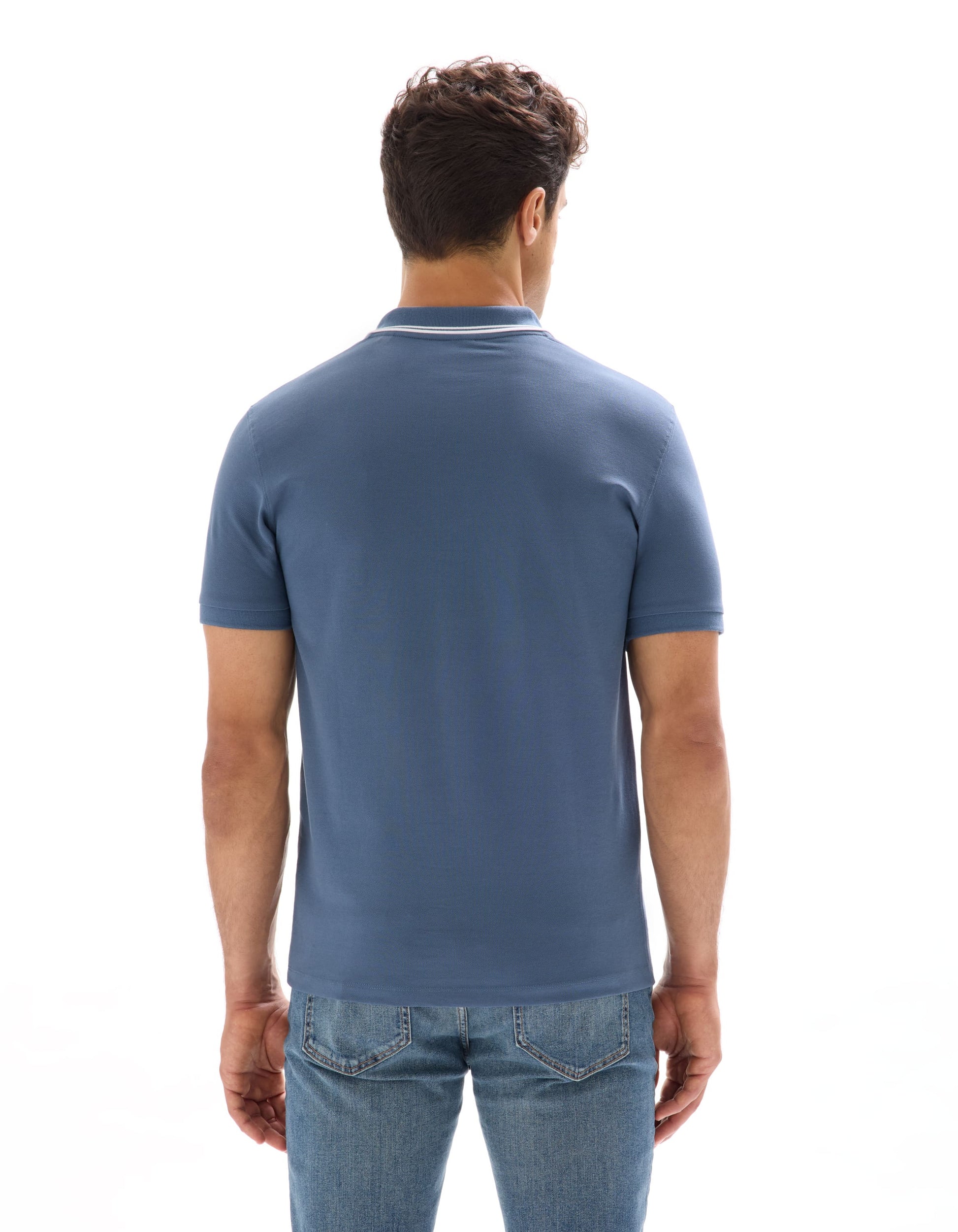 Leprime Deep Storm Short Sleeves Polo Celio