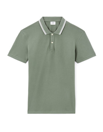 Leprime Light Sea Green Short Sleeves Polo