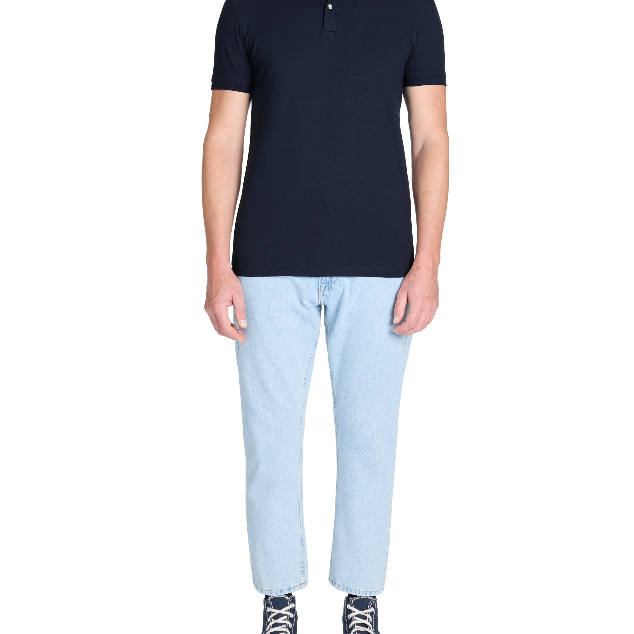 Polo piquÃƒÂ© col contrastÃƒÂ©