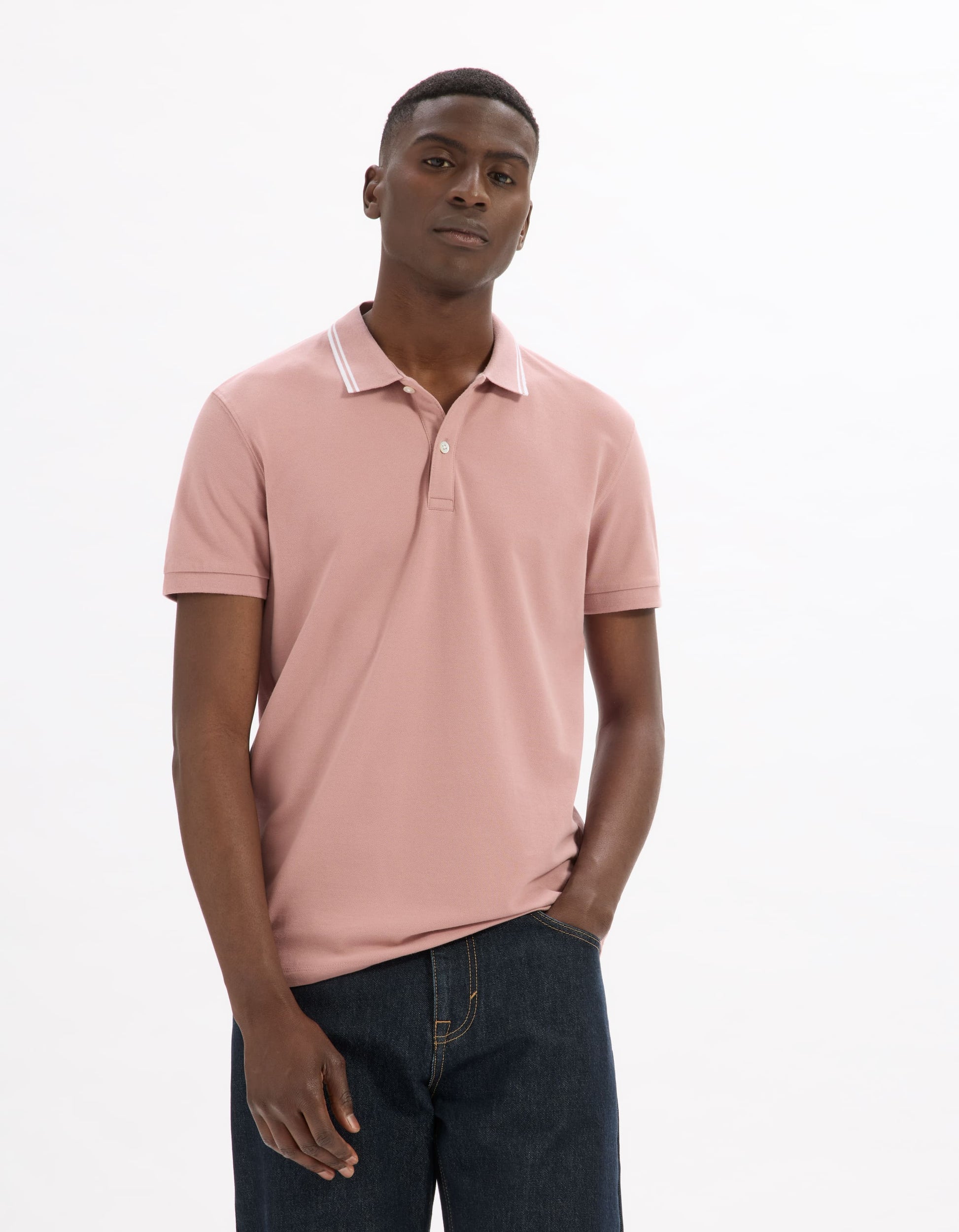 Leprime Rose Short Sleeves Polo Celio