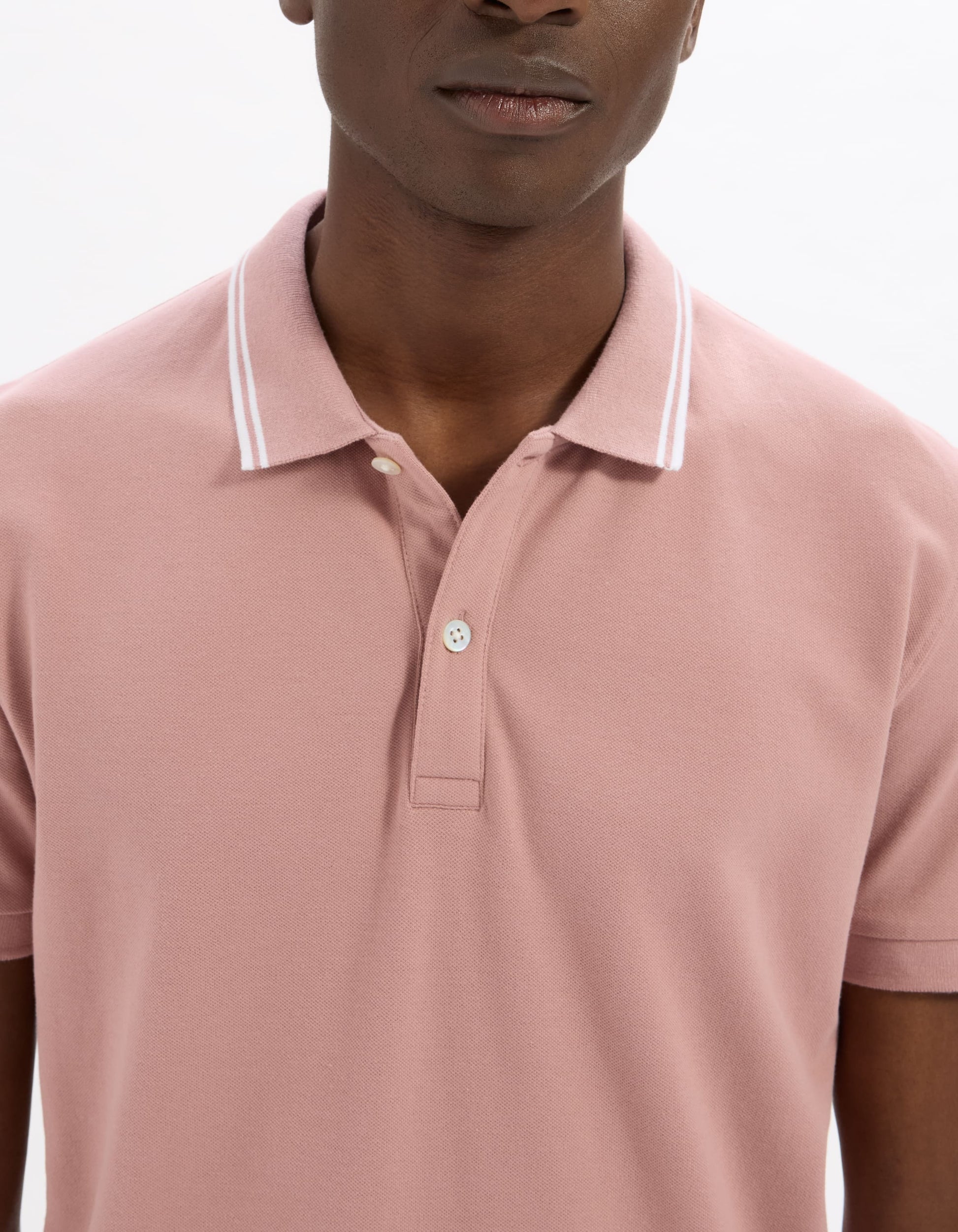 Leprime Rose Short Sleeves Polo Celio