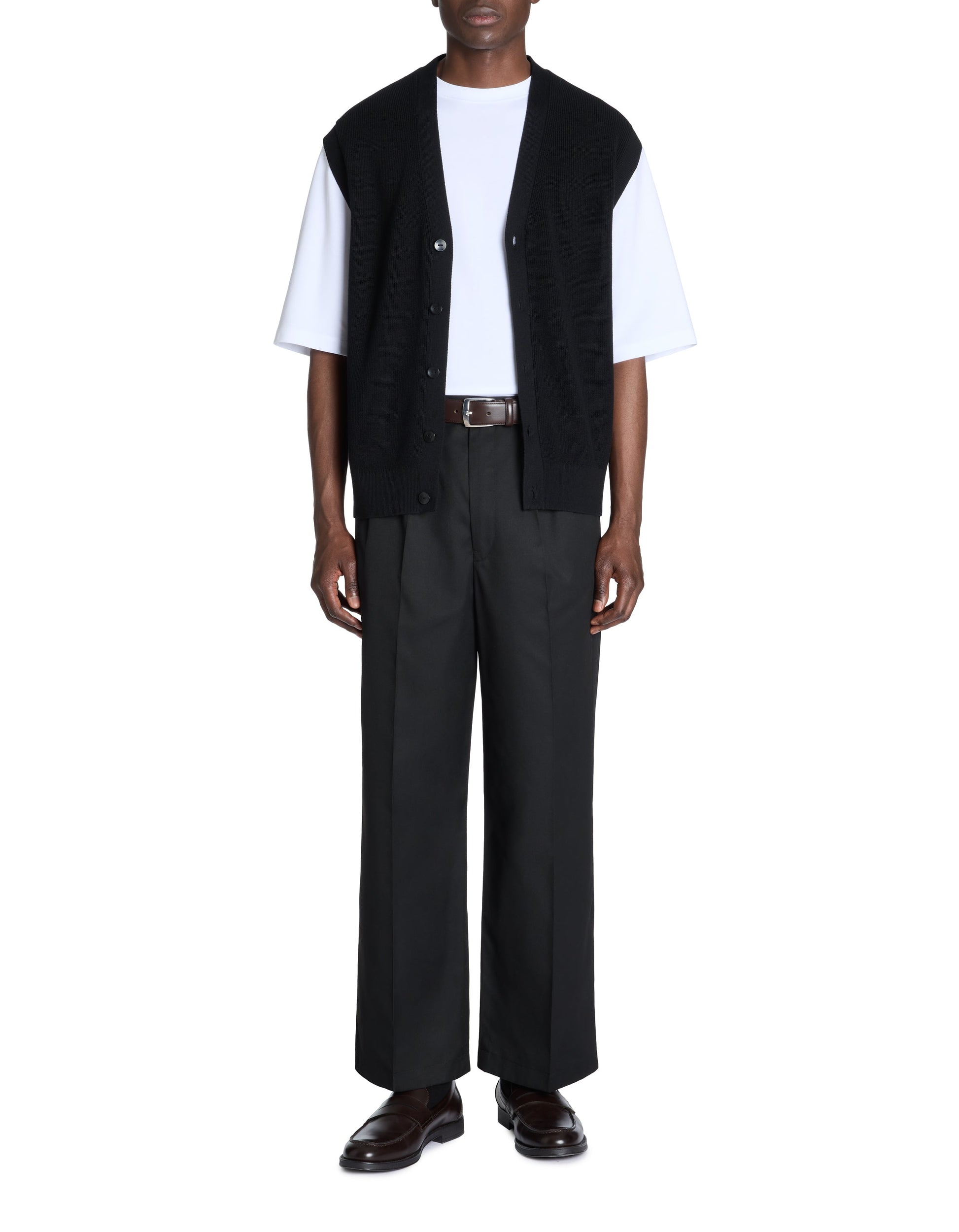 Cardigan boutonnÃƒÂ© sans manches