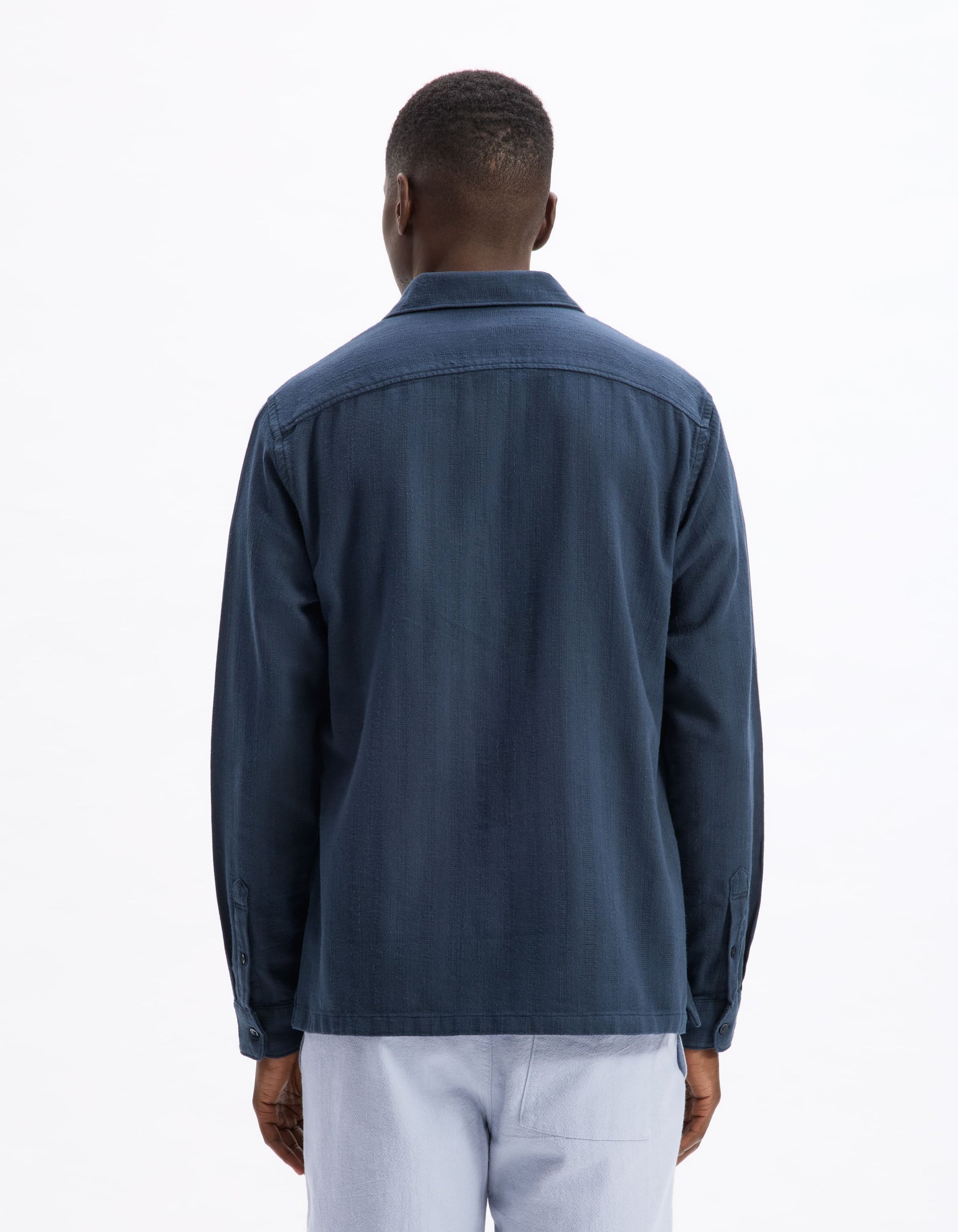 Lajac Navy Long Sleeves Shirt Celio