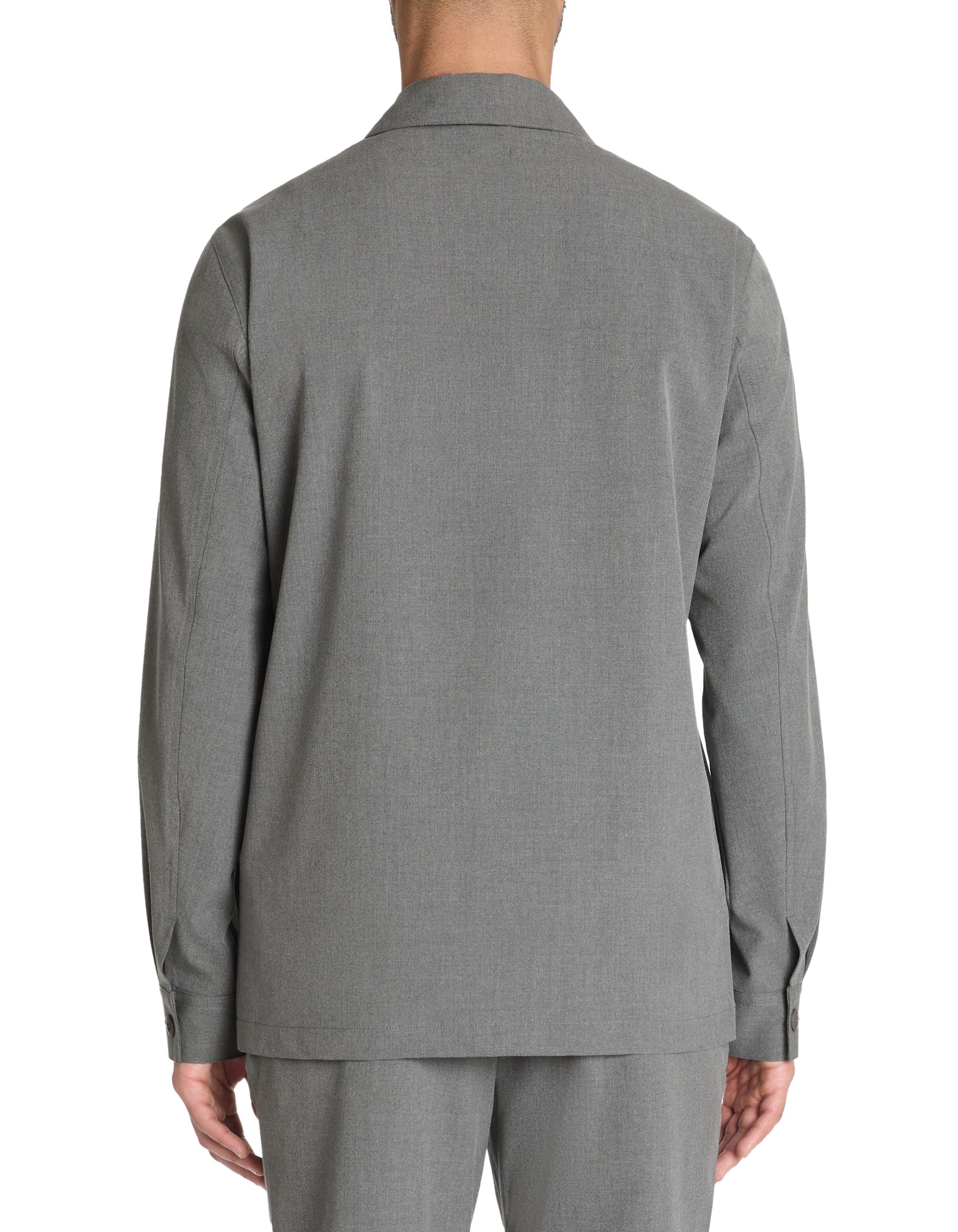 Latouch Grey Long Sleeves Shirt Celio