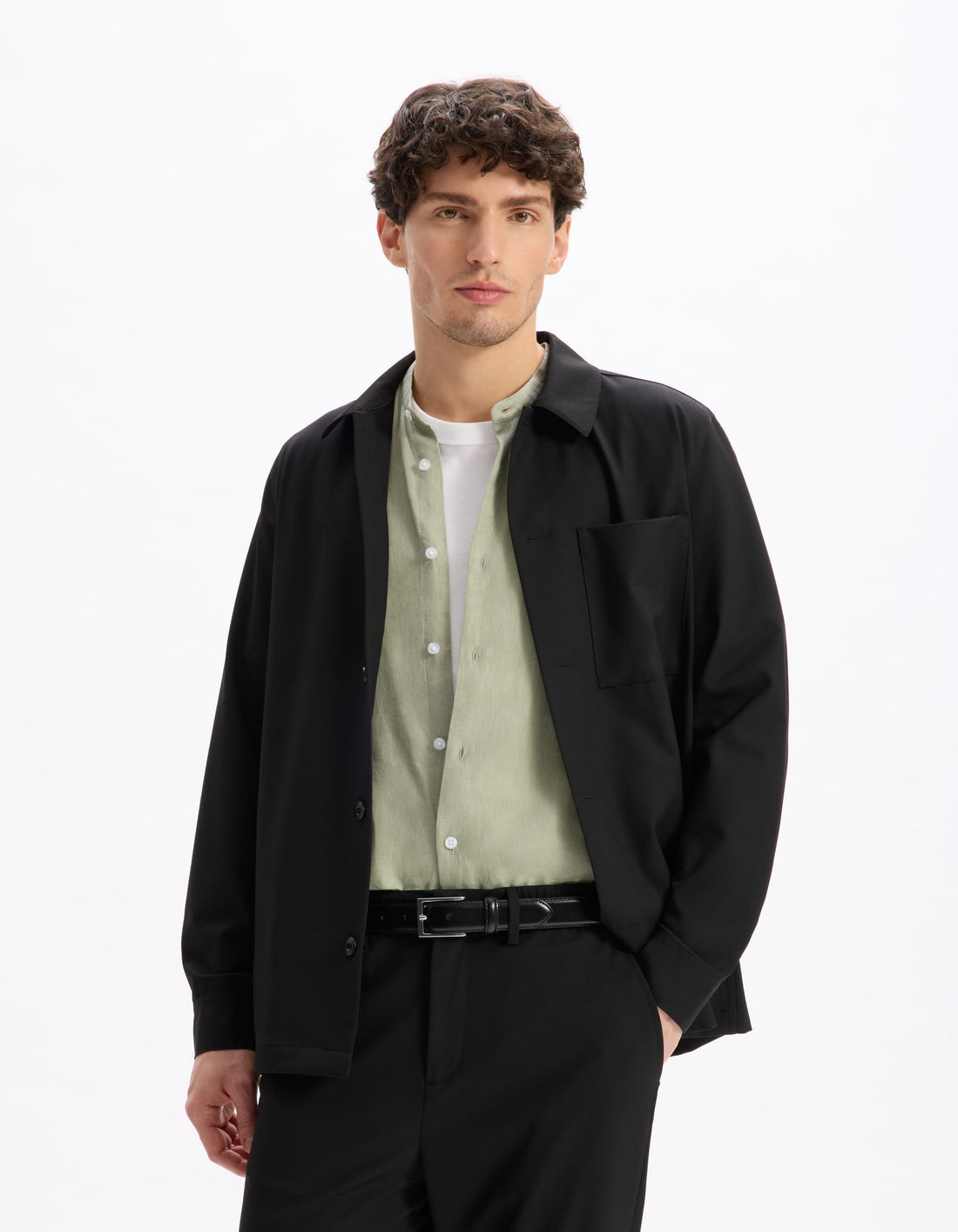 Latouch Black Long Sleeves Shirt Celio