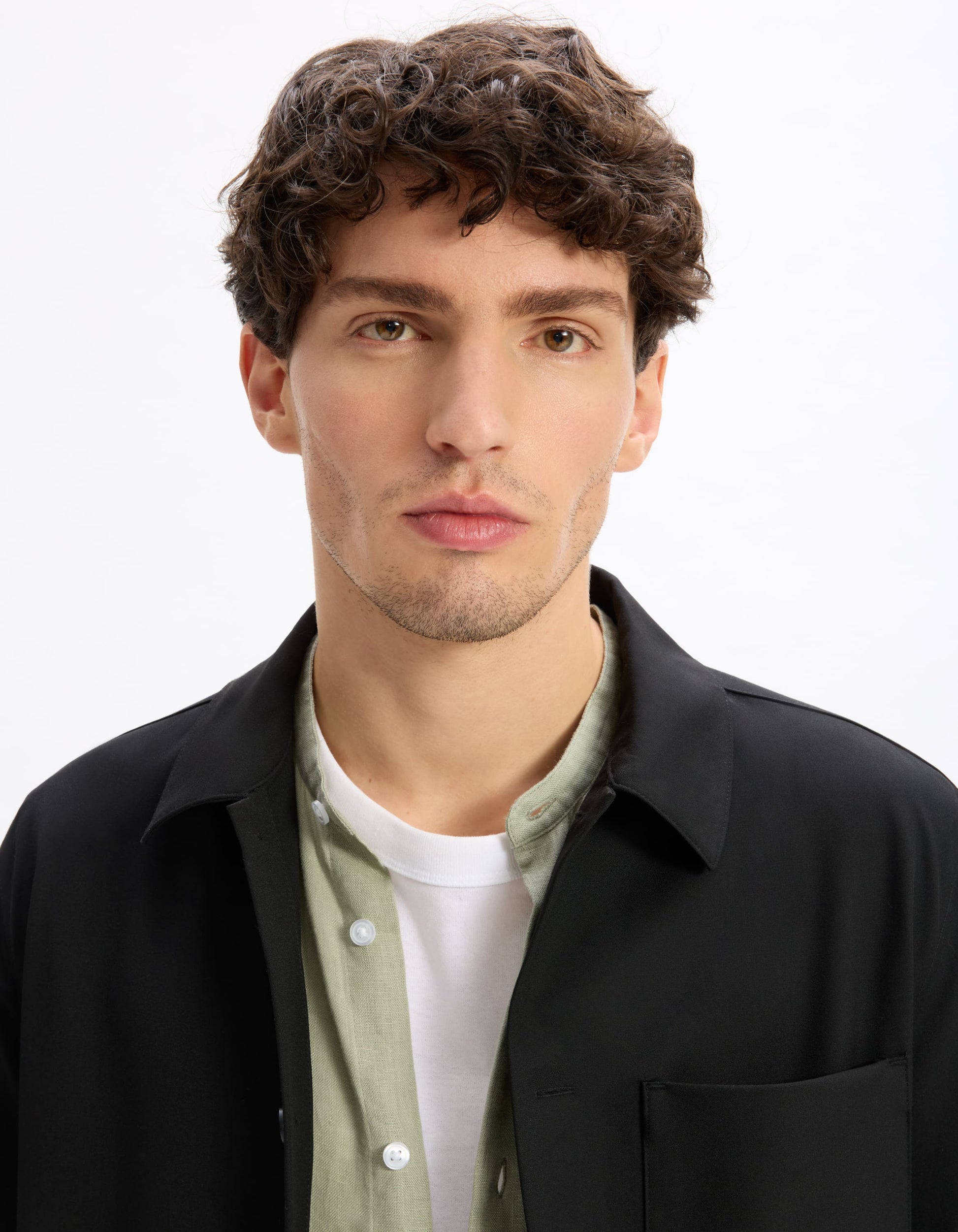 Latouch Black Long Sleeves Shirt Celio