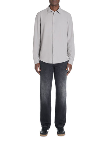 Lawafi Light Grey Long Sleeves Shirt Celio