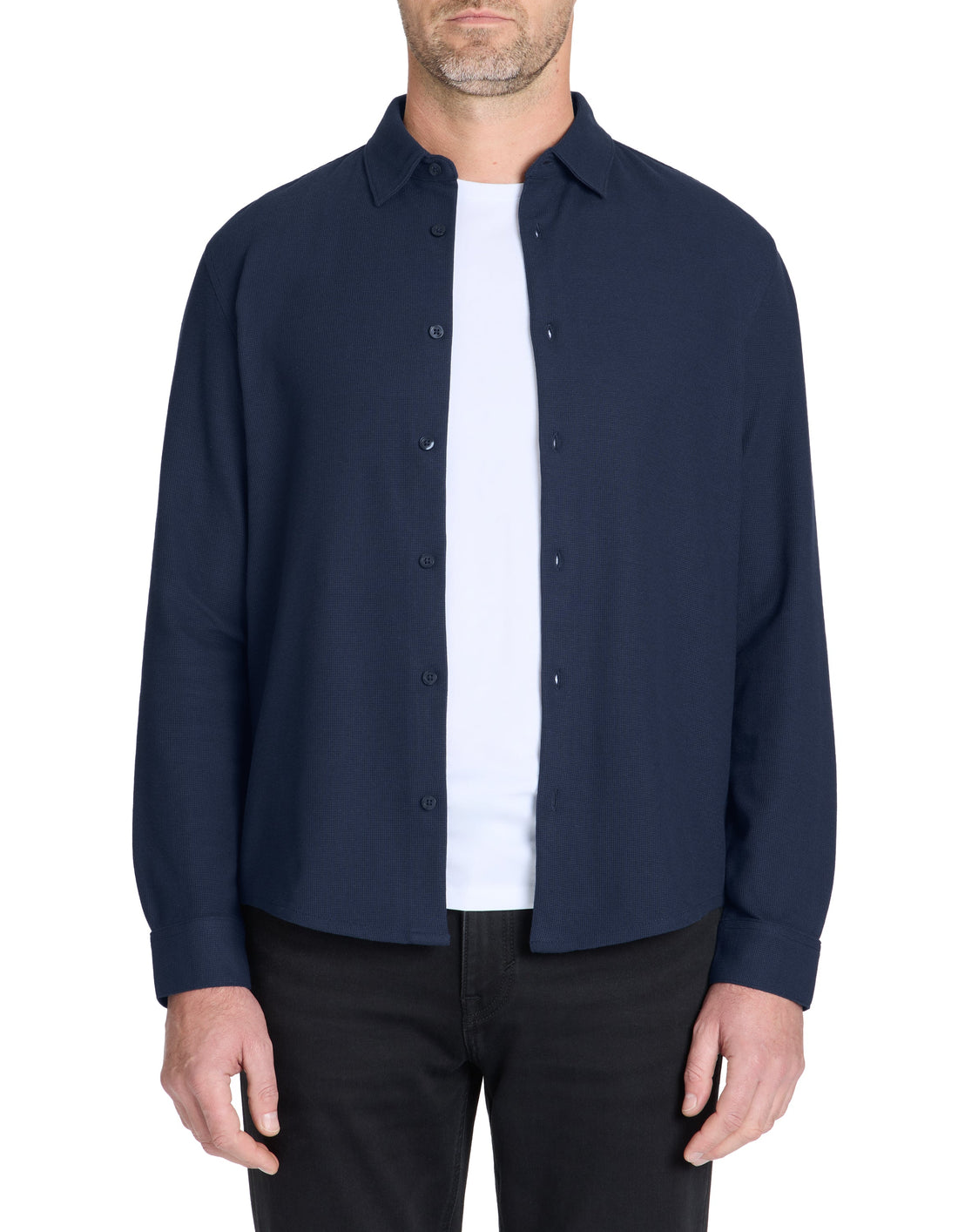 Chemise en maille gaufrÃƒÂ©
