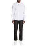 Lawafi Optical White Long Sleeves Shirt Celio
