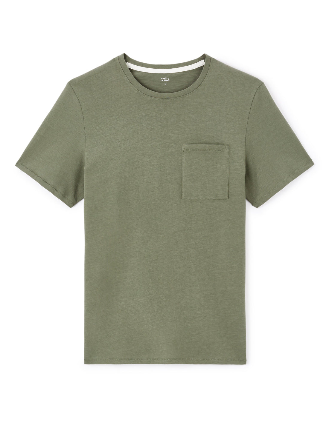 Lefend Light Sea Green Short Sleeves Tshirt Celio