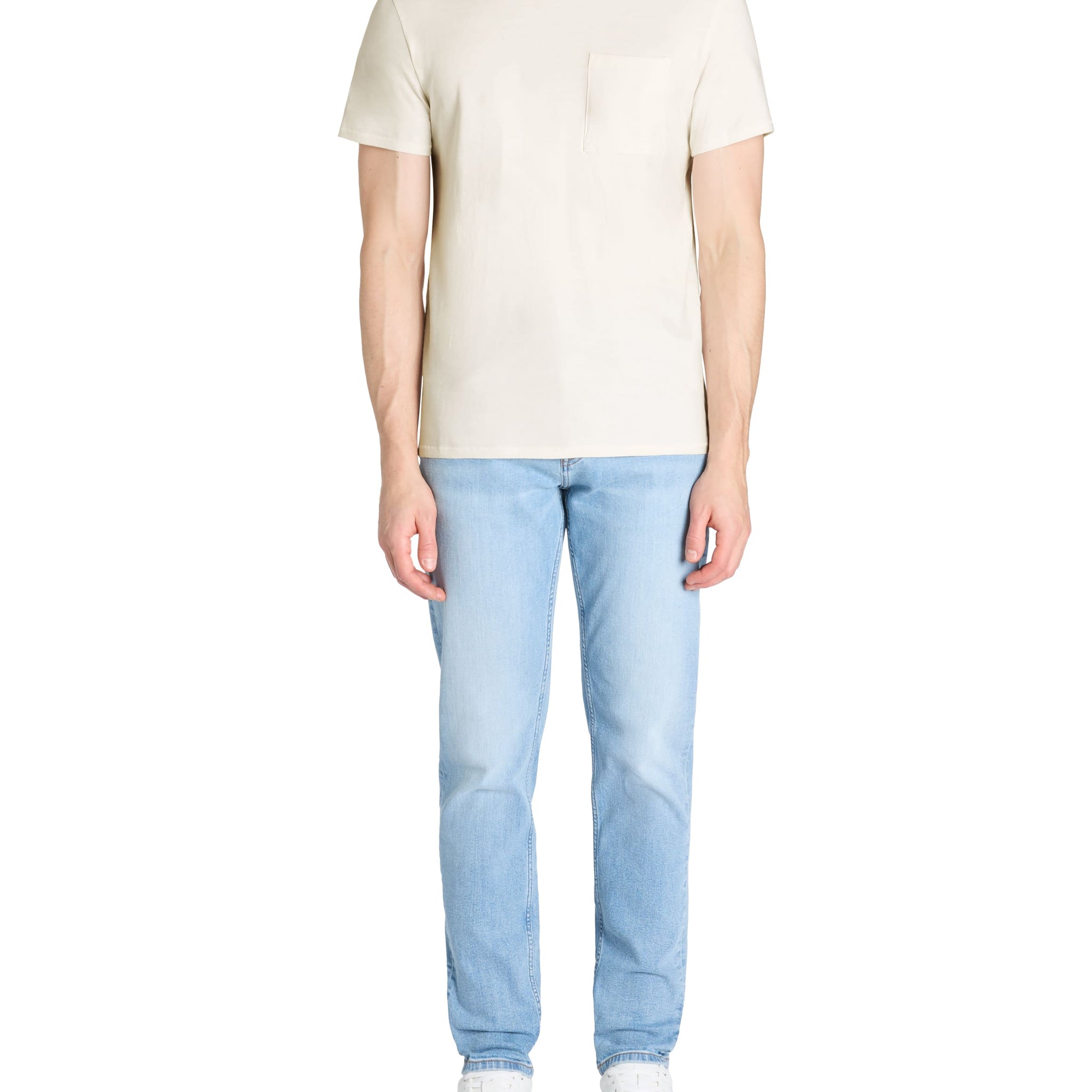 Lefend Off White Short Sleeves Tshirt Celio