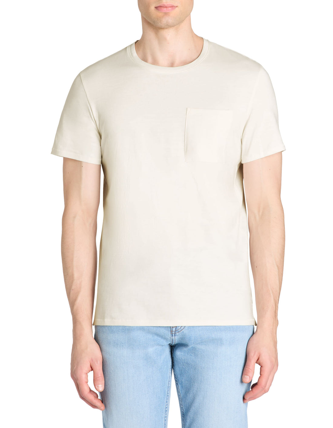 Lefend Off White Short Sleeves Tshirt Celio