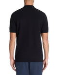 Lecombi Black Short Sleeves Polo Celio