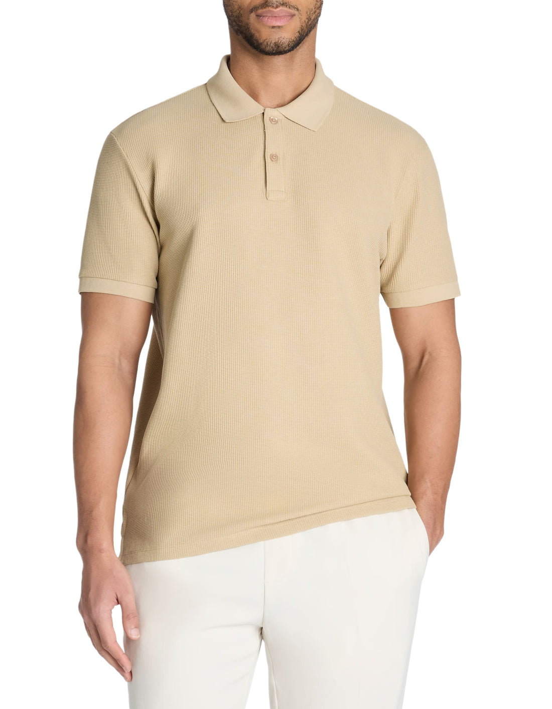 Lemilan Sand Short Sleeves Polo Celio