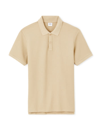 Lemilan Sand Short Sleeves Polo