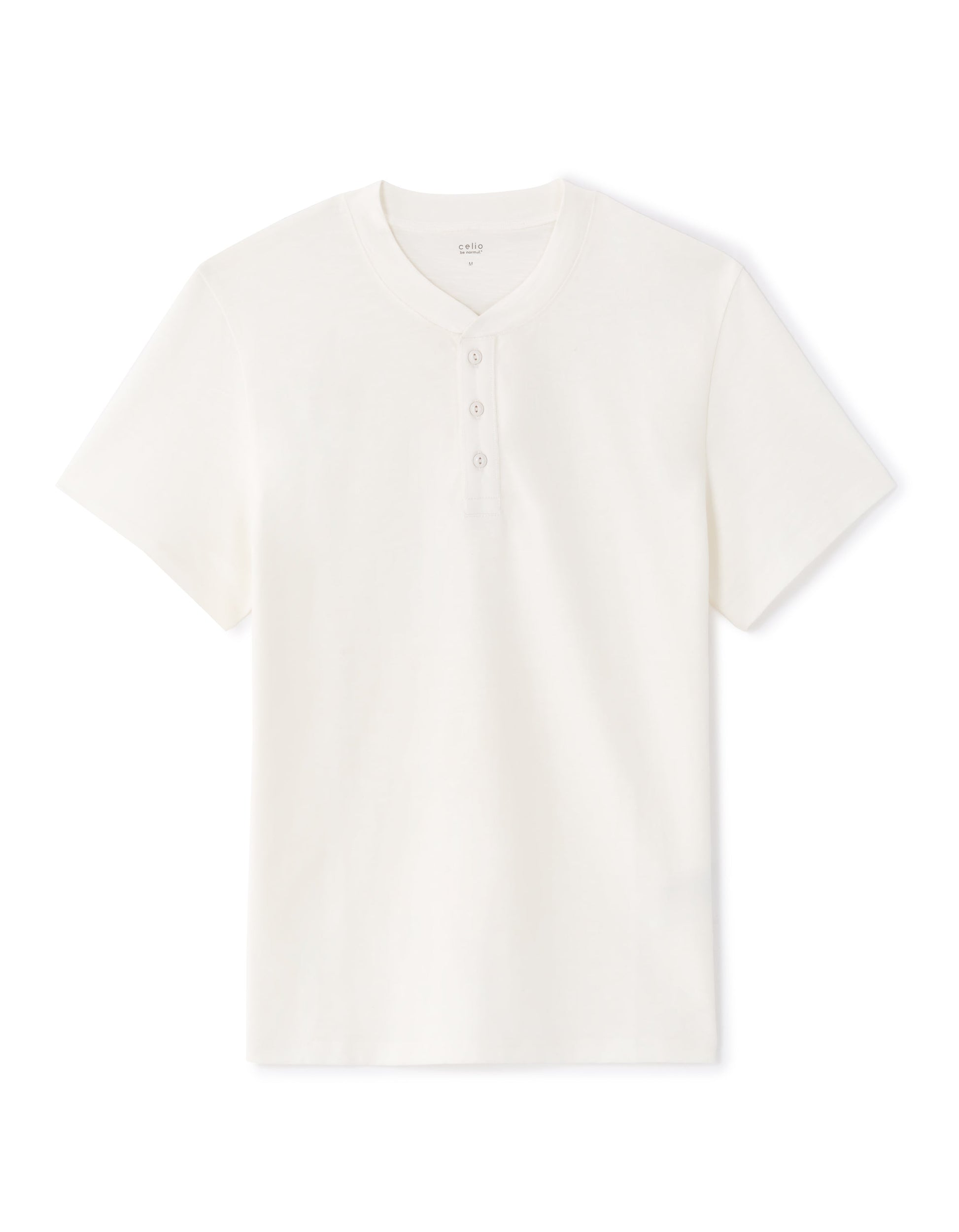Lerealhen Off White Short Sleeves Tshirt Celio