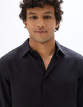 Lalio Black Long Sleeves Shirt Celio