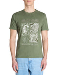 Leasia Light Khaki 01 Short Sleeves Tshirt Celio