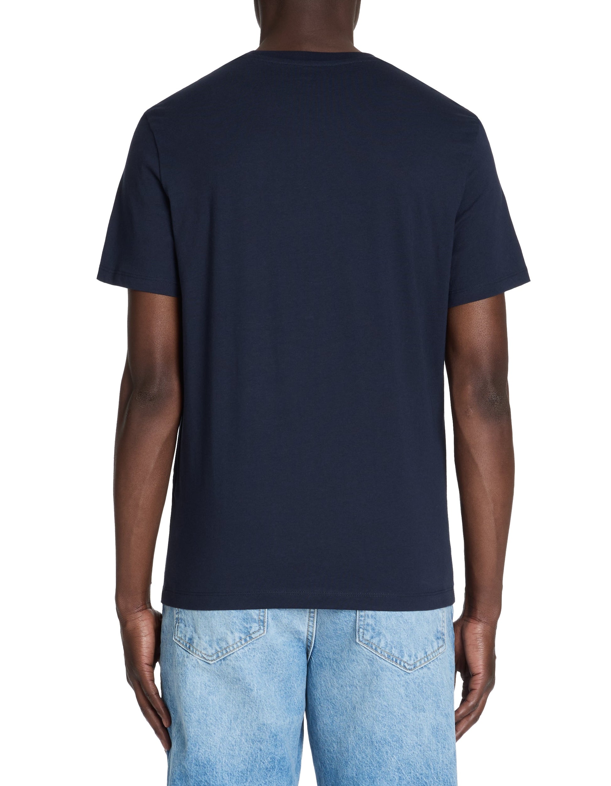 Leasia Navy Short Sleeves Tshirt Celio
