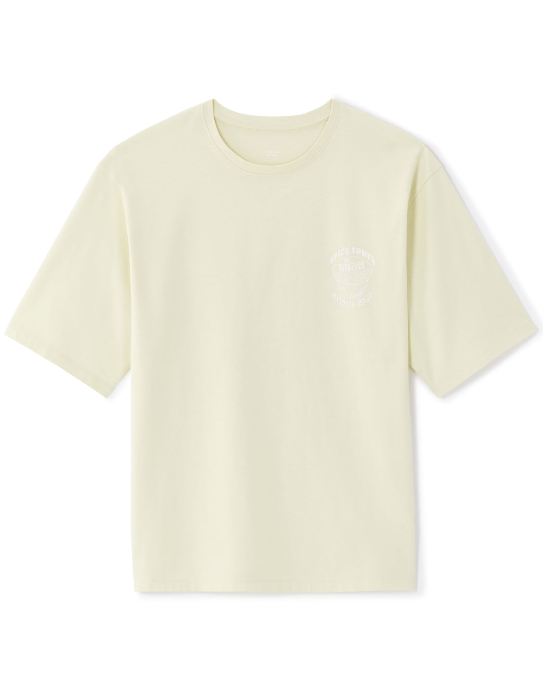 Lefood Light Green Short Sleeves Tshirt Celio