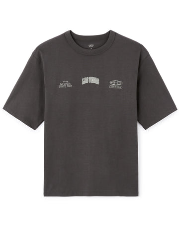 Leworld Faded Black Short Sleeves Tshirt