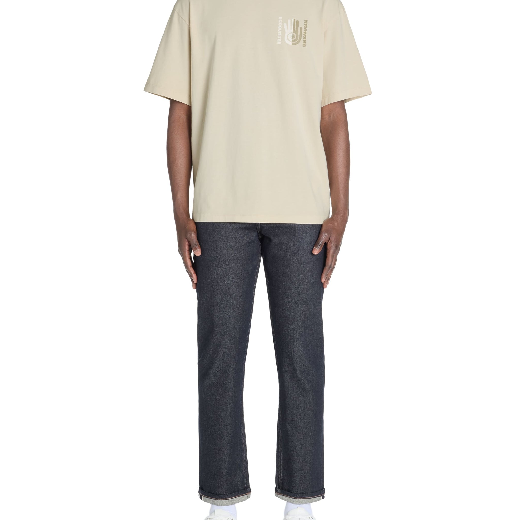 Lemind Beige Short Sleeves Tshirt Celio