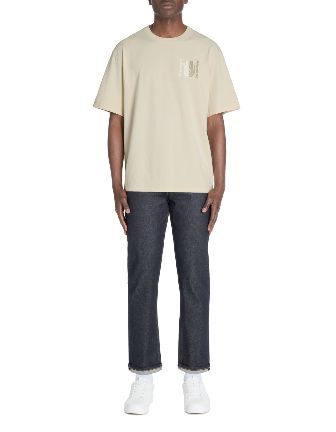 Lemind Beige Short Sleeves Tshirt Celio