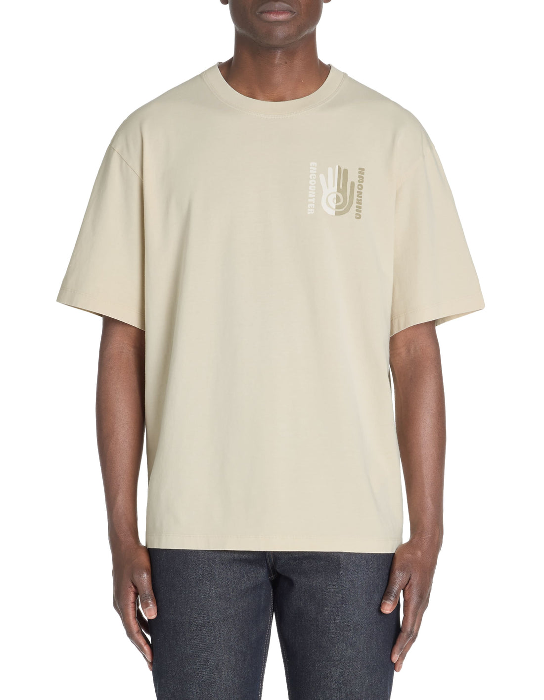 Lemind Beige Short Sleeves Tshirt Celio